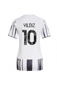 Juventus Kenan Yildiz #10 Jalkapallovaatteet Naisten Kotipaita 2025-26 Lyhythihainen